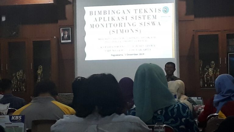 Dokumentasi arsip: Bimtek JSS dan SiMons Bersama Diskominfo.
