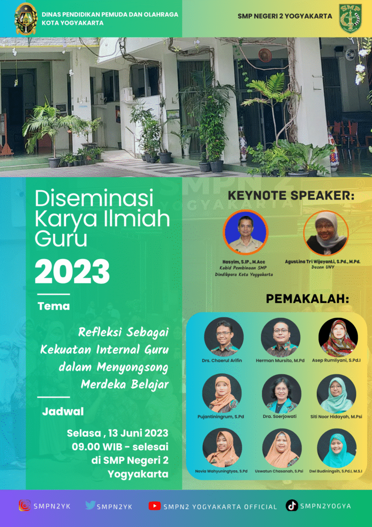 Dokumentasi arsip: Diseminasi Karya Ilmiah Guru Tahun 2023.